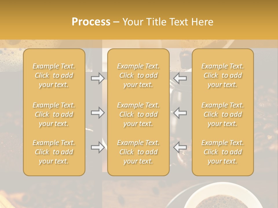 Coffee Collage PowerPoint Template