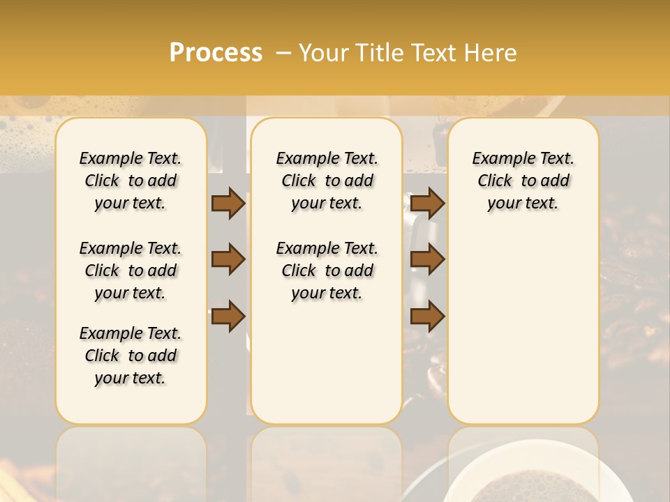 Coffee Collage PowerPoint Template