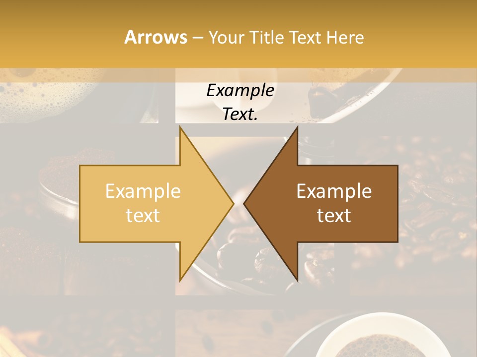 Coffee Collage PowerPoint Template