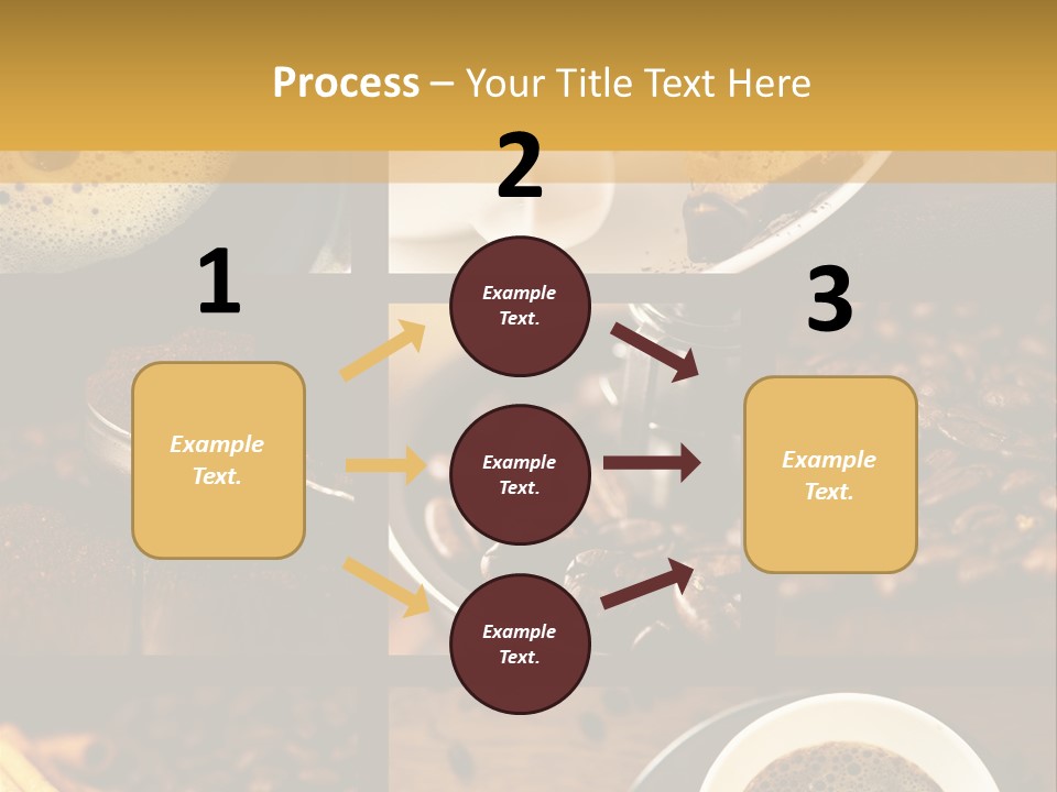 Coffee Collage PowerPoint Template