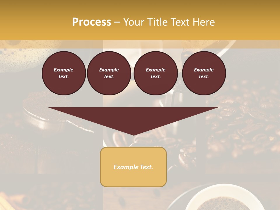 Coffee Collage PowerPoint Template