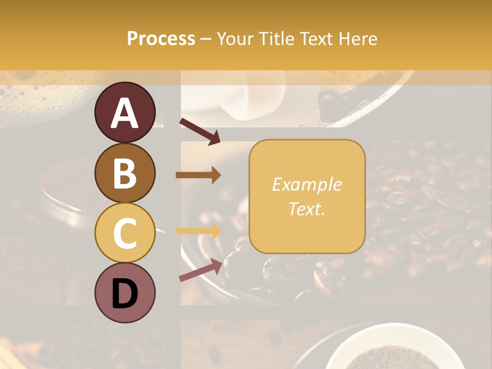 Coffee Collage PowerPoint Template