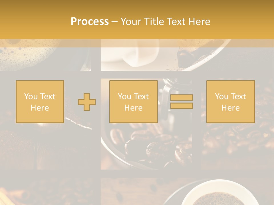 Coffee Collage PowerPoint Template