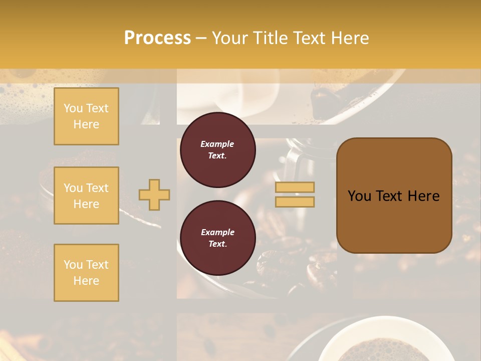 Coffee Collage PowerPoint Template
