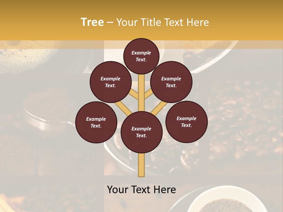 Coffee Collage PowerPoint Template