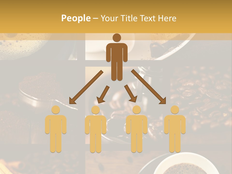 Coffee Collage PowerPoint Template