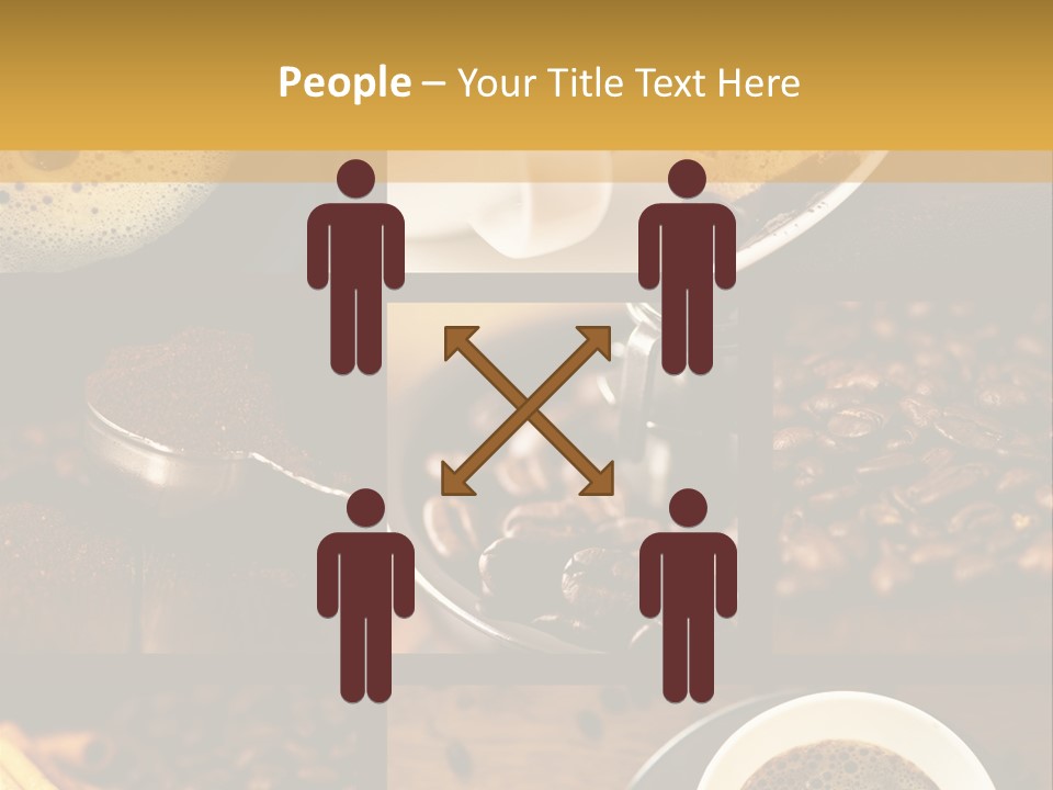 Coffee Collage PowerPoint Template