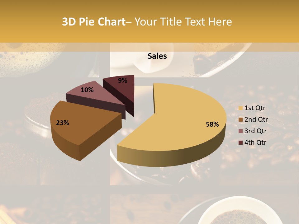 Coffee Collage PowerPoint Template