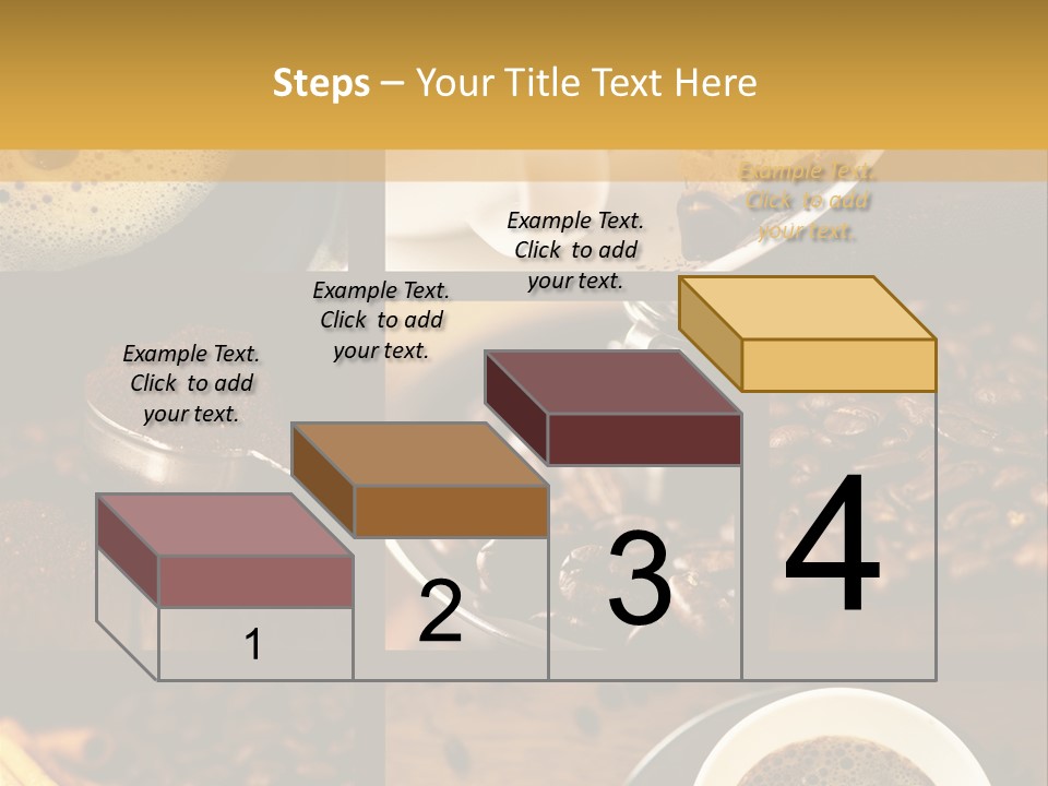 Coffee Collage PowerPoint Template