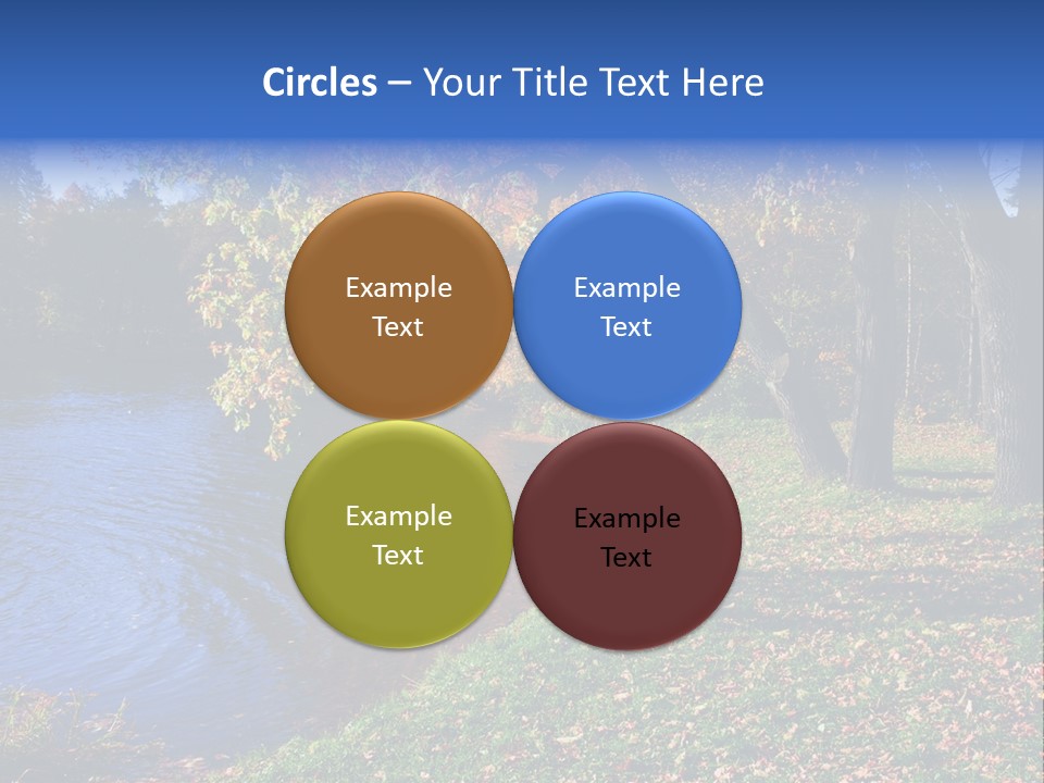 Autumn Lakes PowerPoint Template