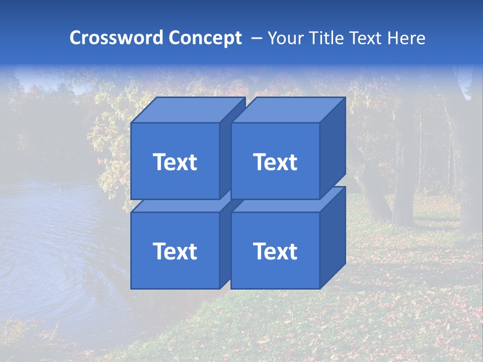 Autumn Lakes PowerPoint Template