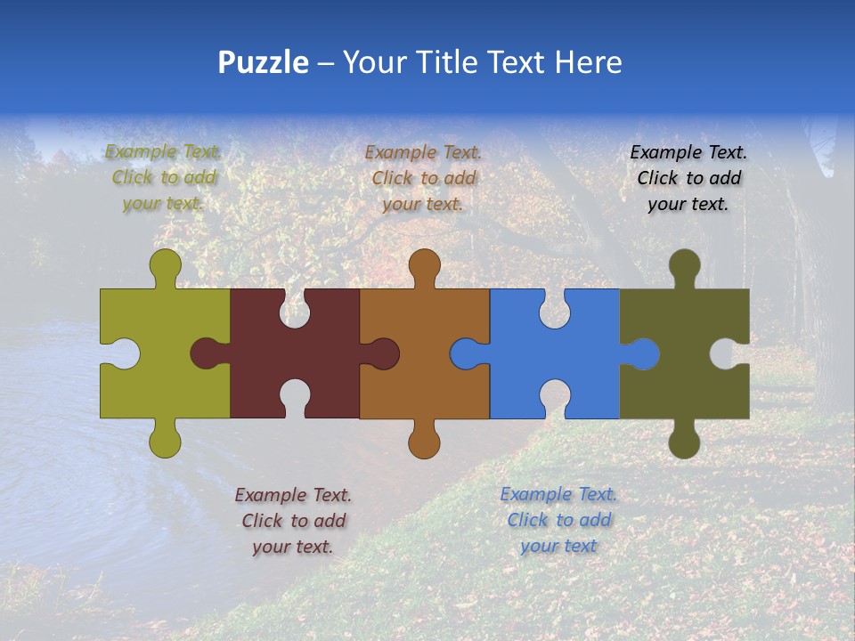 Autumn Lakes PowerPoint Template