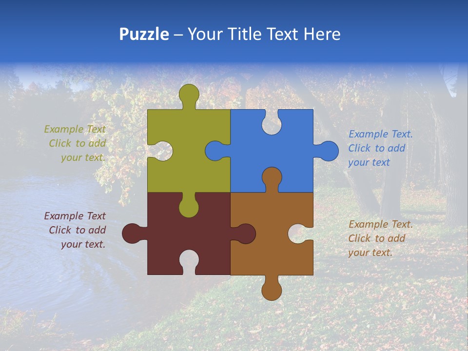 Autumn Lakes PowerPoint Template