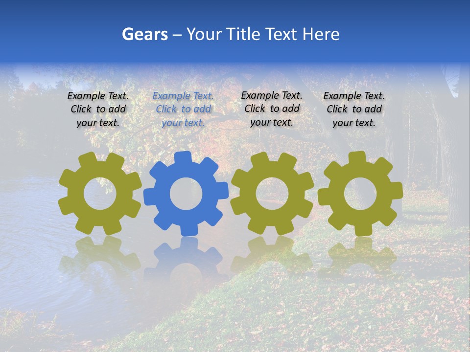 Autumn Lakes PowerPoint Template