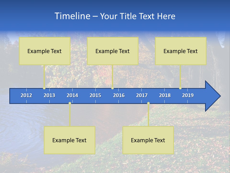 Autumn Lakes PowerPoint Template