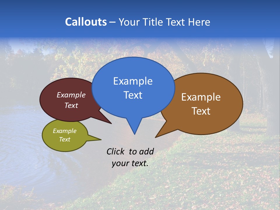 Autumn Lakes PowerPoint Template