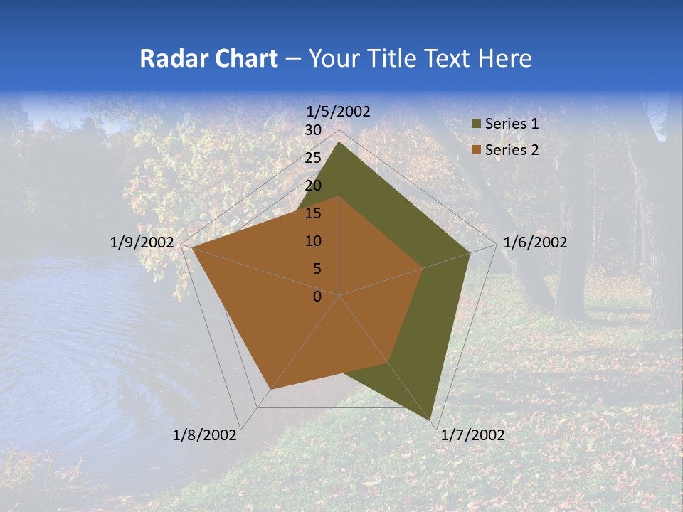 Autumn Lakes PowerPoint Template