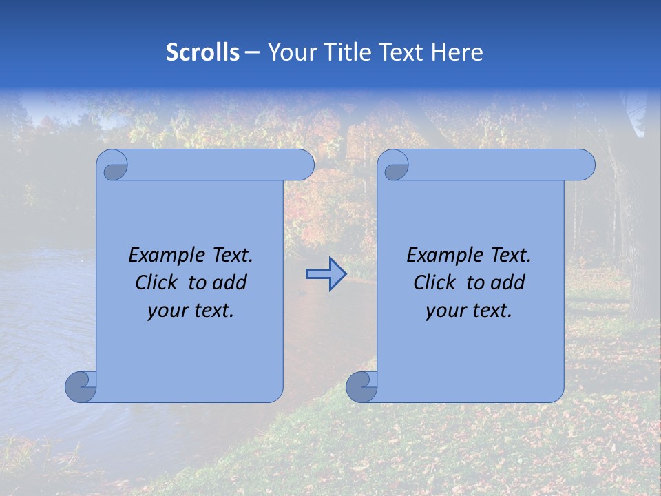 Autumn Lakes PowerPoint Template