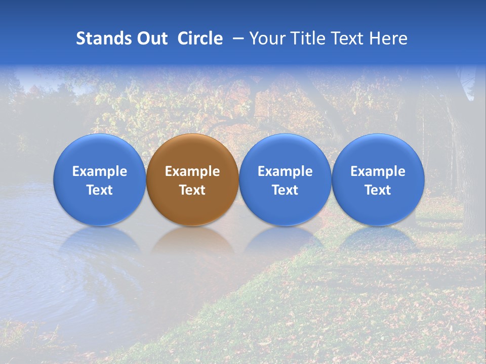 Autumn Lakes PowerPoint Template