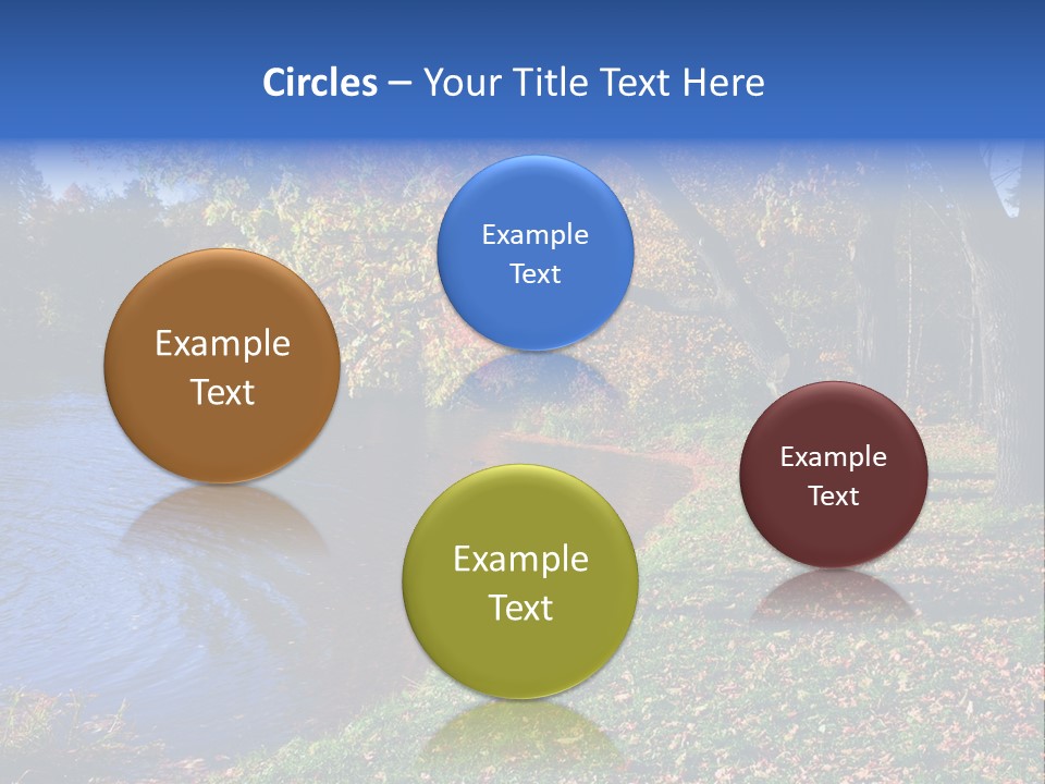 Autumn Lakes PowerPoint Template