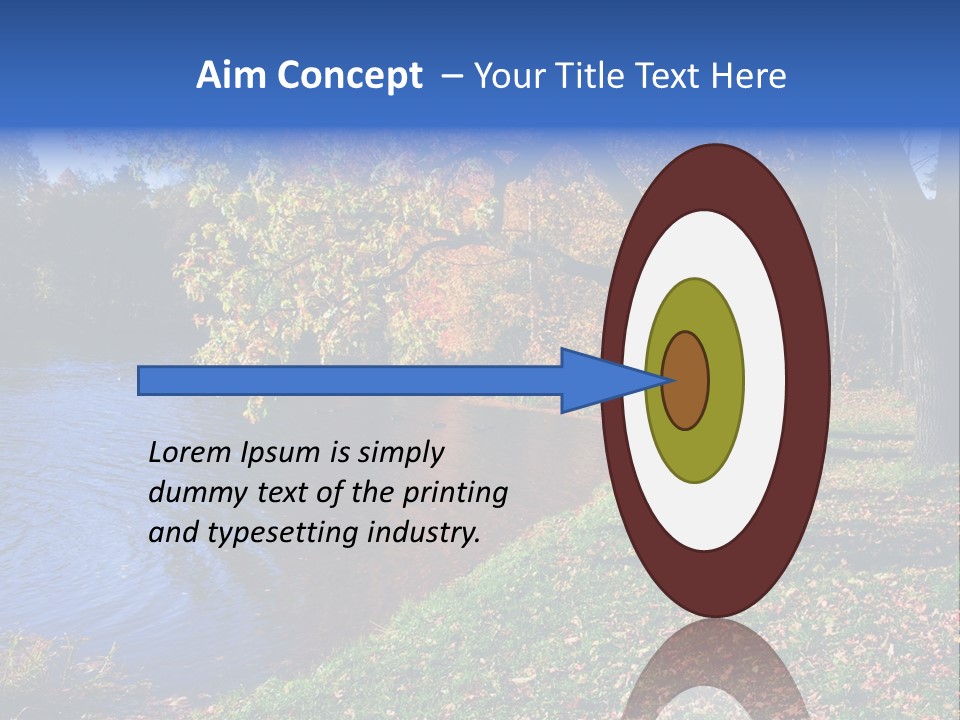 Autumn Lakes PowerPoint Template