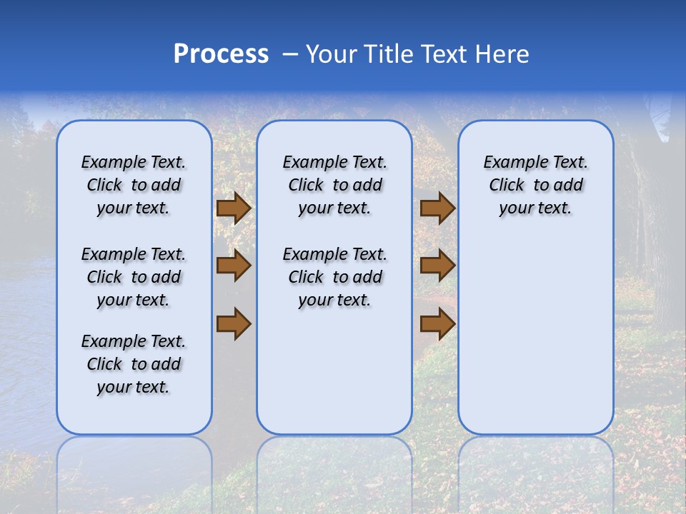 Autumn Lakes PowerPoint Template