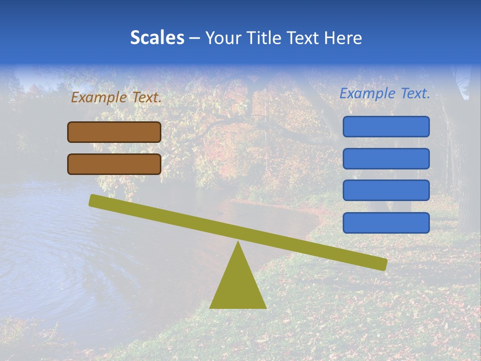 Autumn Lakes PowerPoint Template