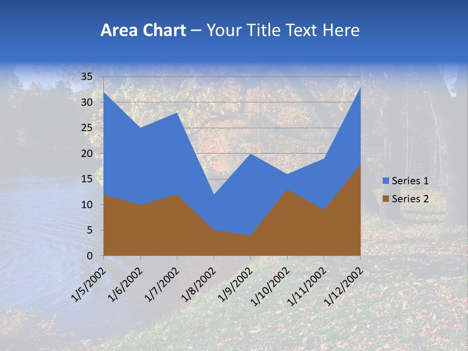 Autumn Lakes PowerPoint Template
