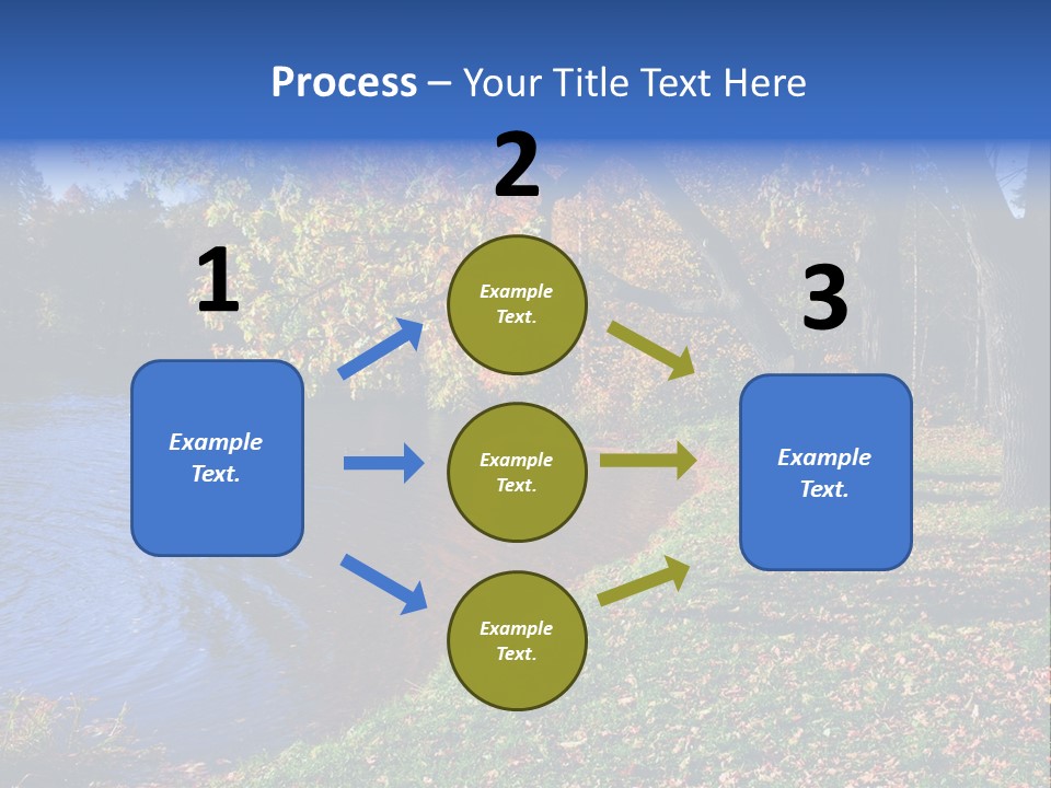 Autumn Lakes PowerPoint Template
