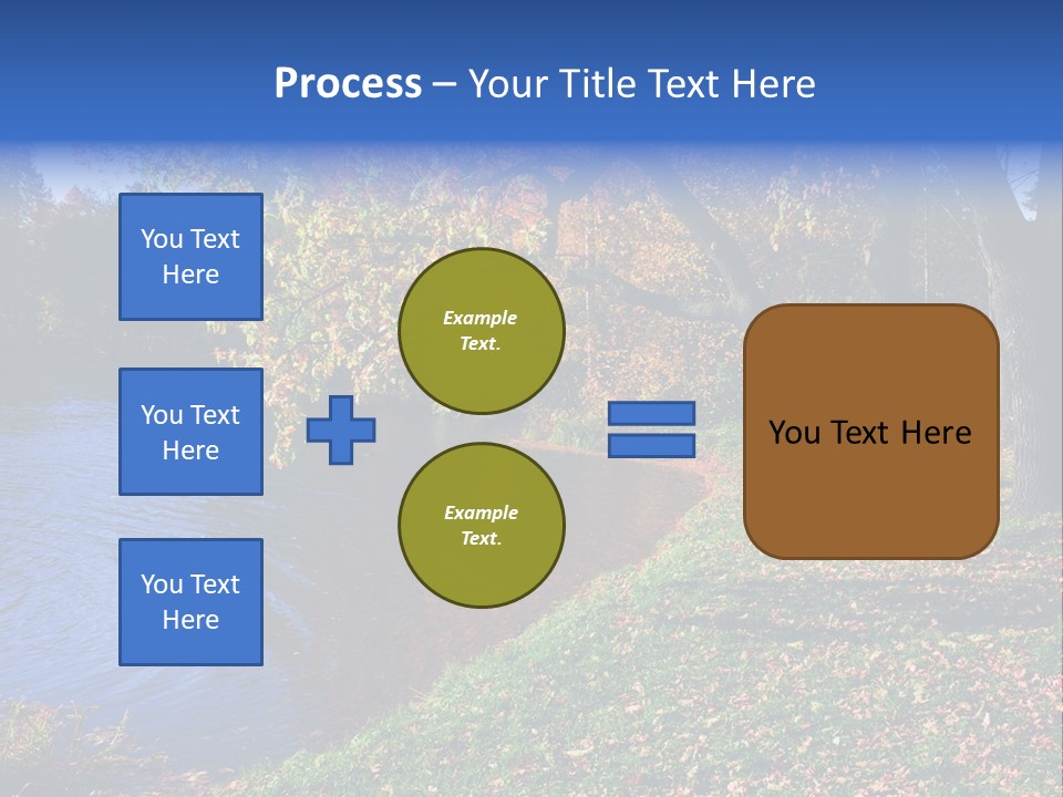 Autumn Lakes PowerPoint Template