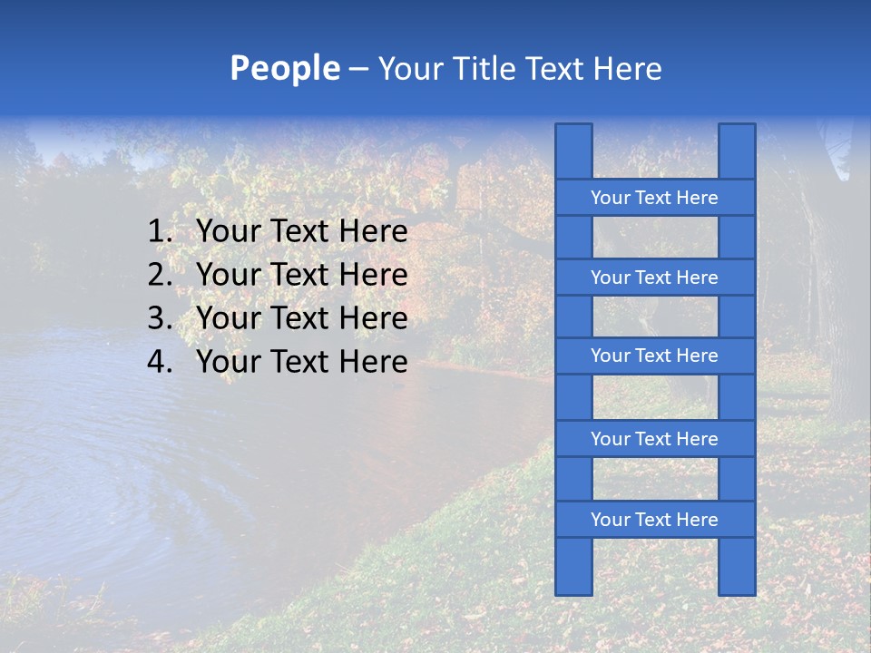 Autumn Lakes PowerPoint Template