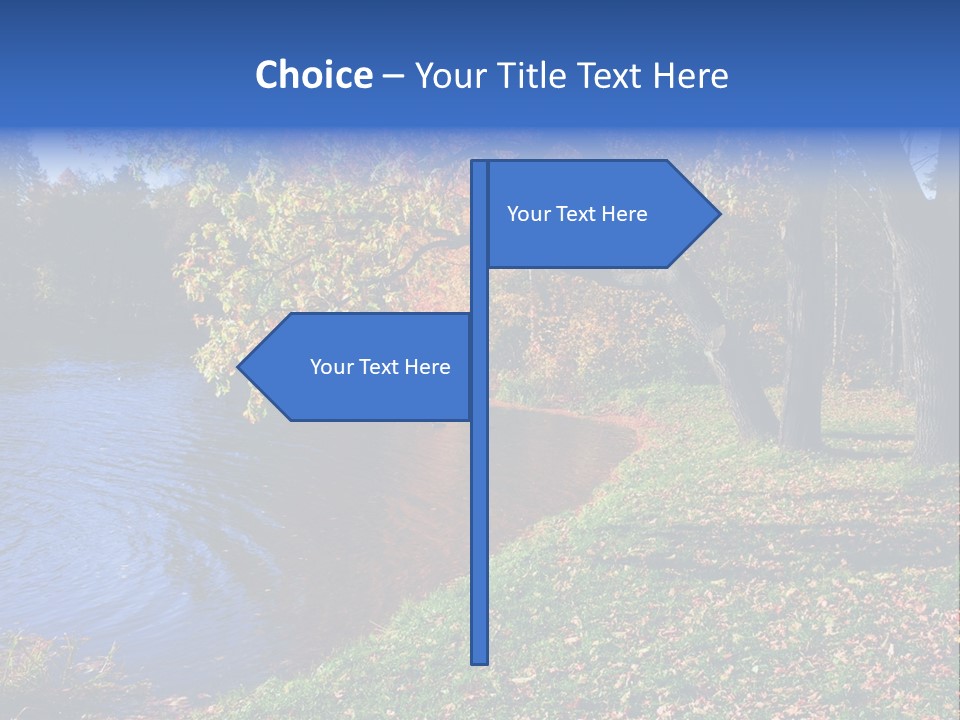 Autumn Lakes PowerPoint Template