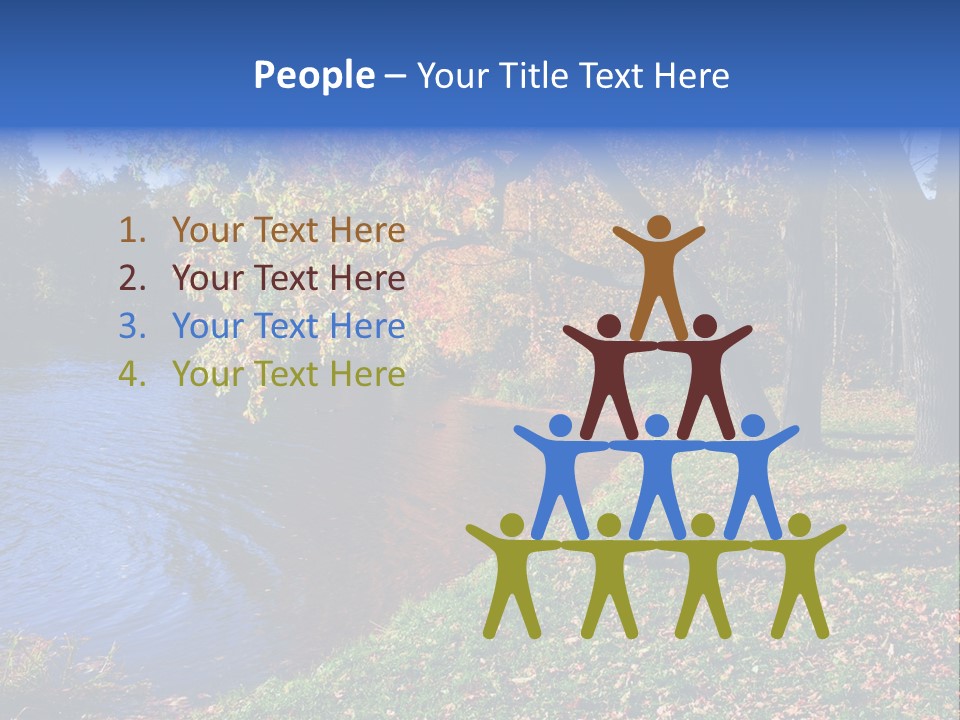 Autumn Lakes PowerPoint Template