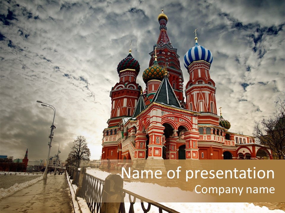 Moscow PowerPoint Template