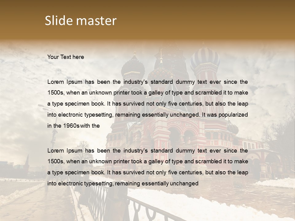 Moscow PowerPoint Template