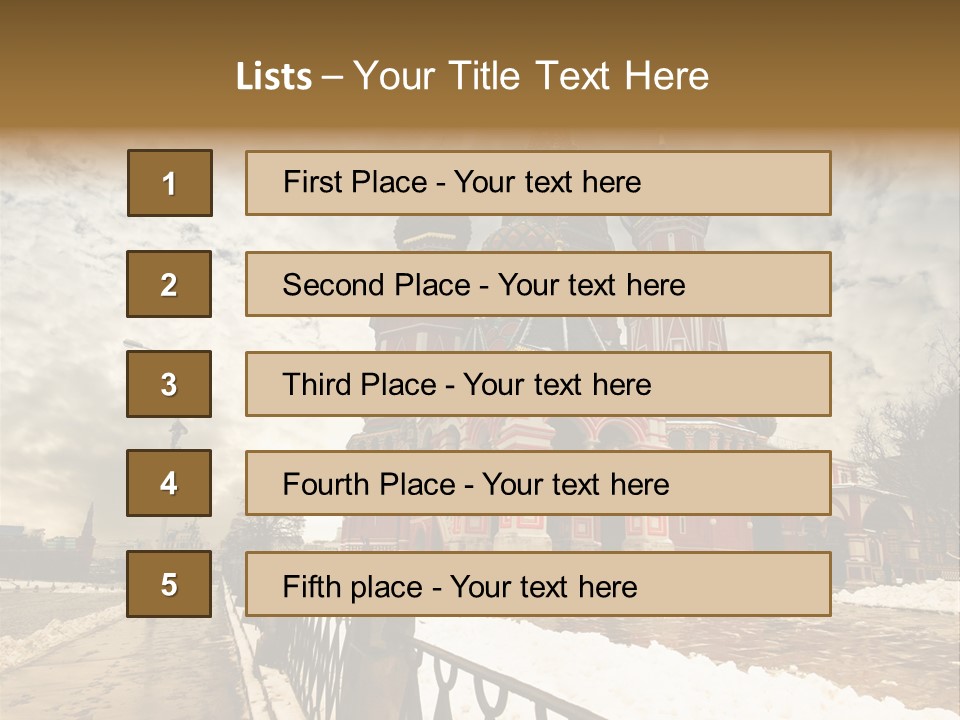 Moscow PowerPoint Template