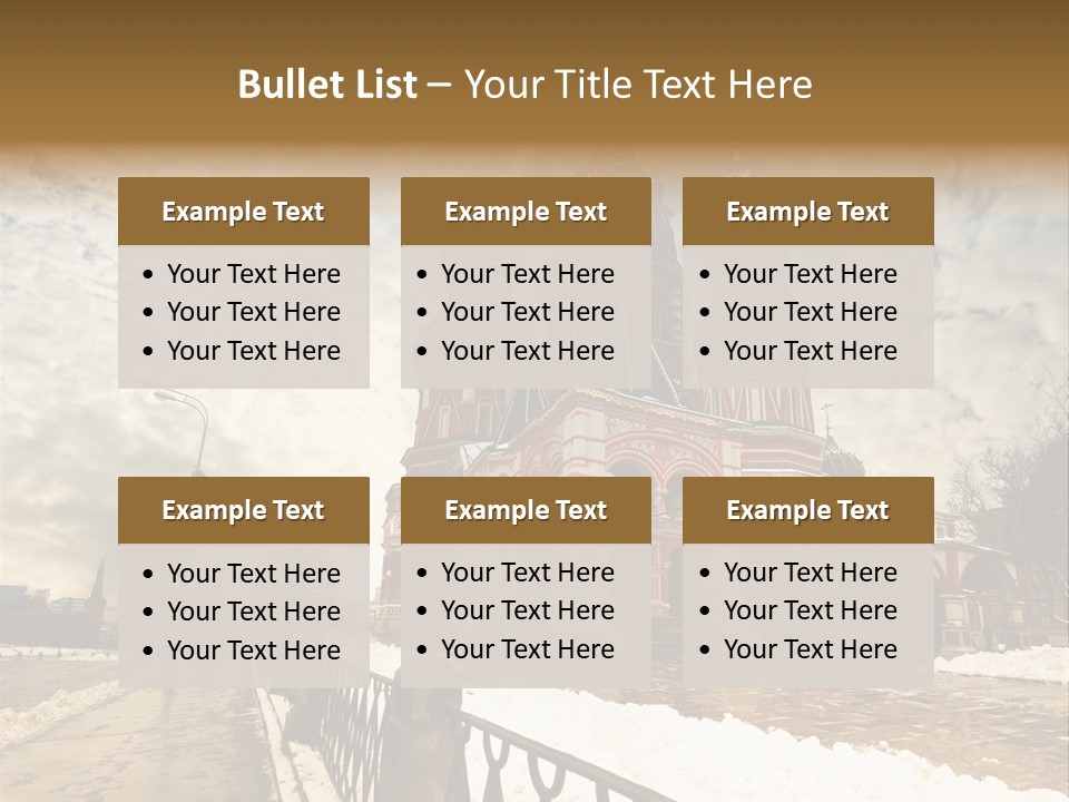 Moscow PowerPoint Template