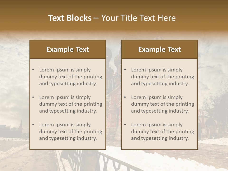 Moscow PowerPoint Template