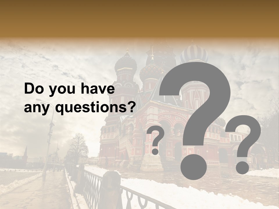 Moscow PowerPoint Template