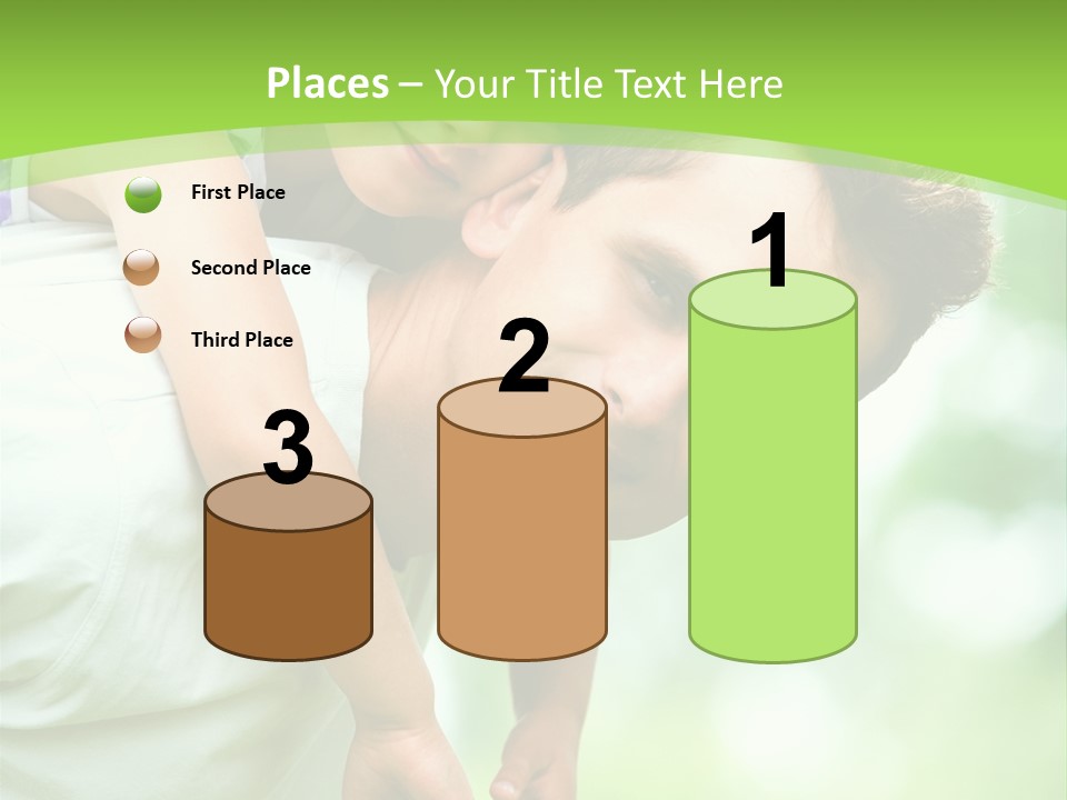 Fathers Day Greetings PowerPoint Template