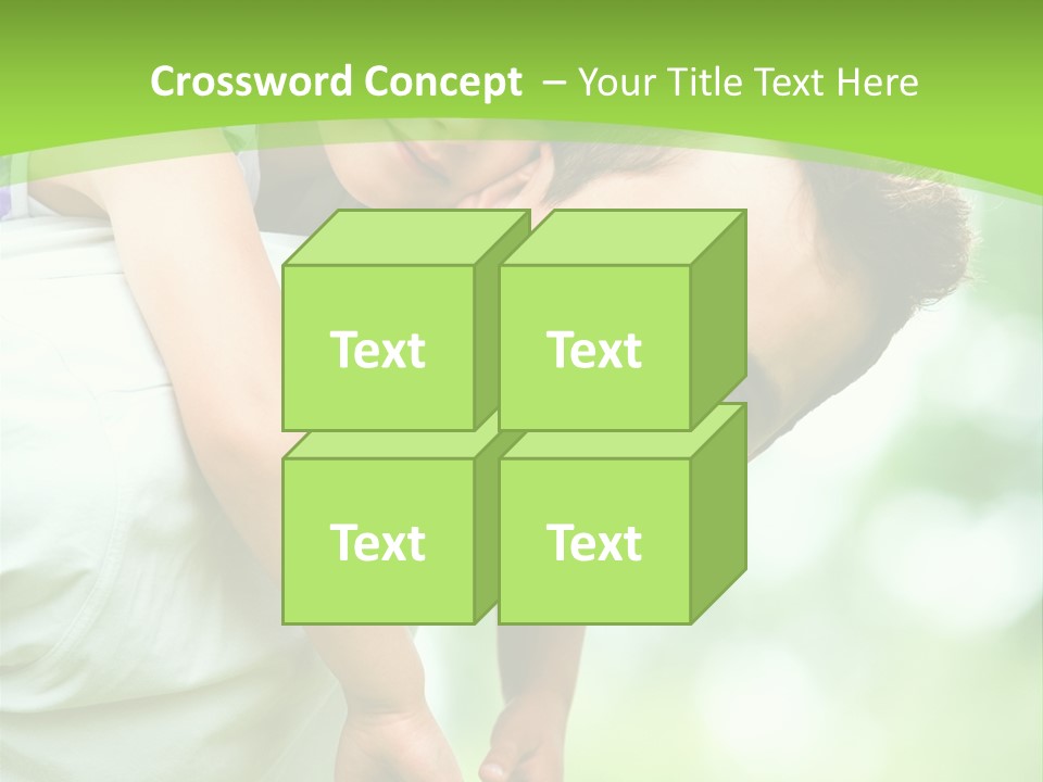 Fathers Day Greetings PowerPoint Template