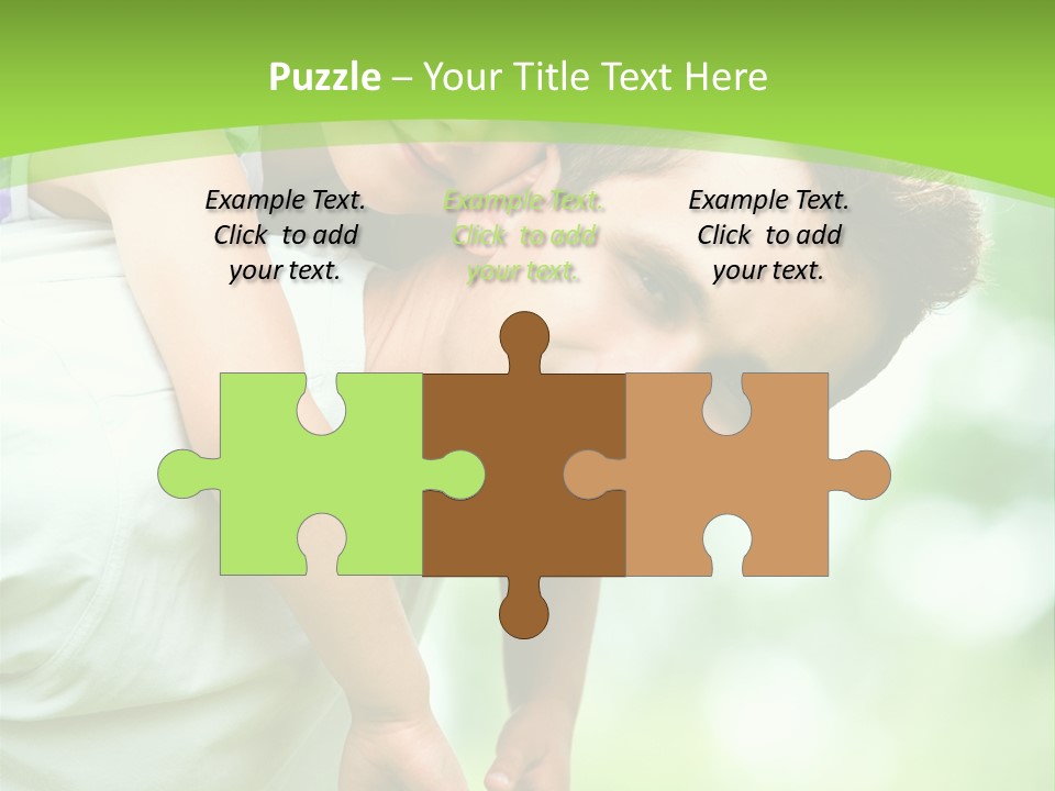 Fathers Day Greetings PowerPoint Template