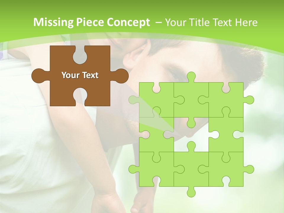 Fathers Day Greetings PowerPoint Template