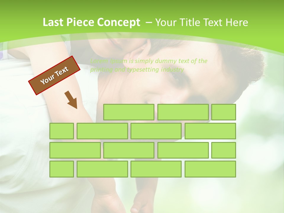 Fathers Day Greetings PowerPoint Template