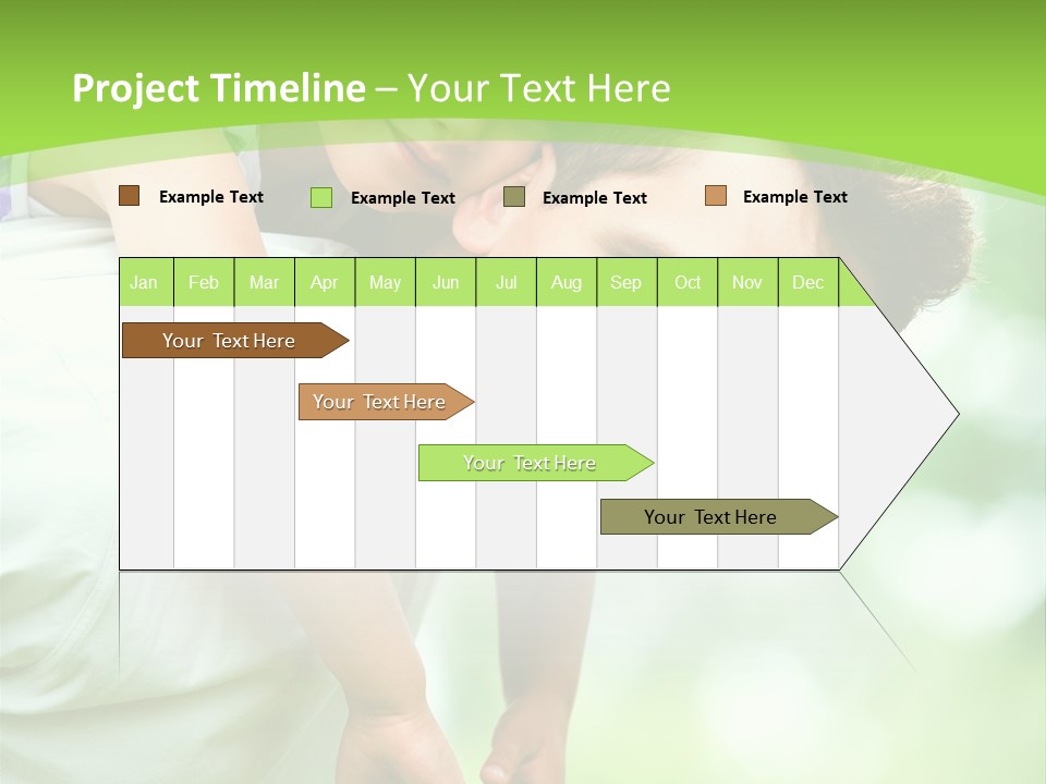 Fathers Day Greetings PowerPoint Template