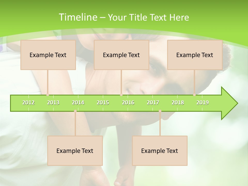 Fathers Day Greetings PowerPoint Template