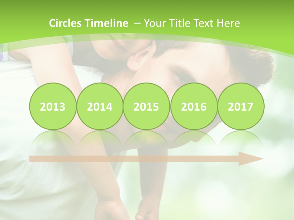 Fathers Day Greetings PowerPoint Template