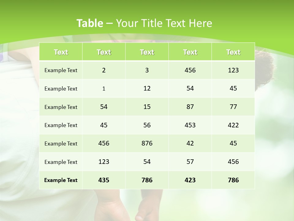 Fathers Day Greetings PowerPoint Template