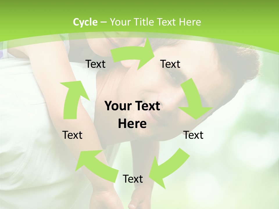 Fathers Day Greetings PowerPoint Template