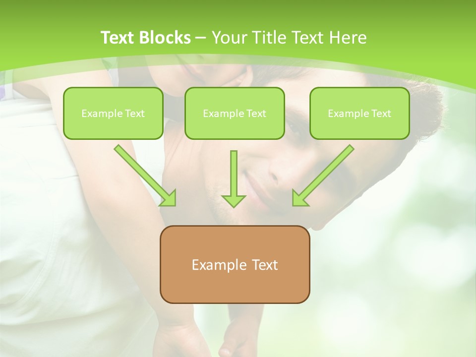 Fathers Day Greetings PowerPoint Template